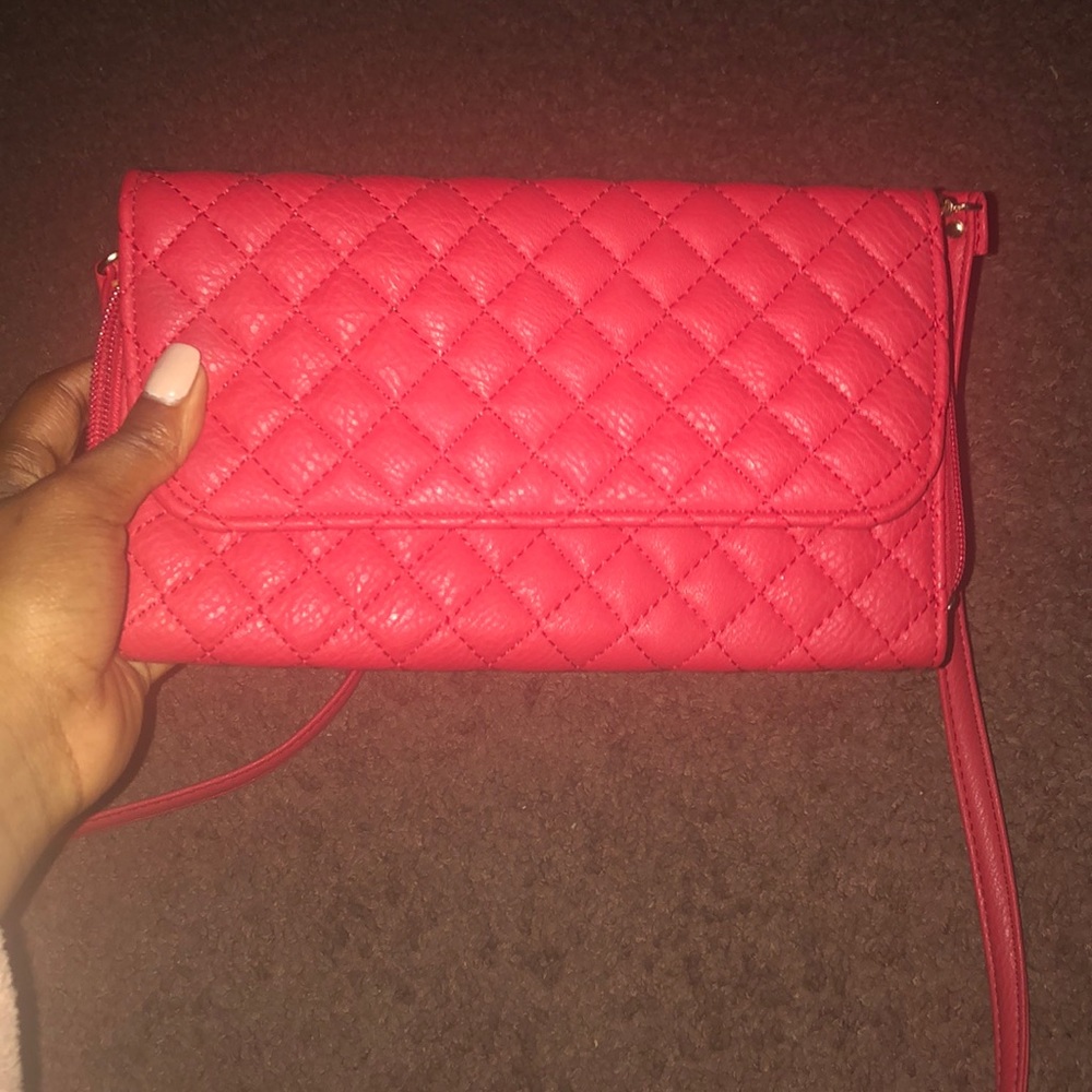Red Charlotte Russe Clutch/Wristlet